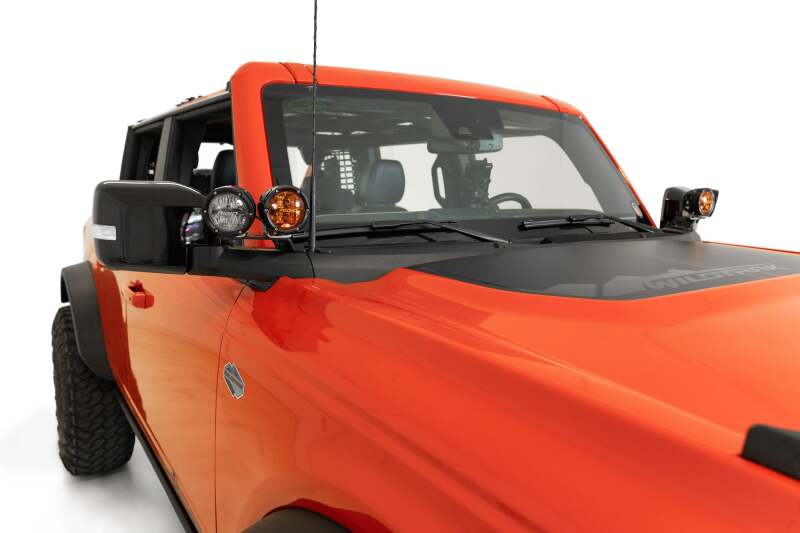 Addictive Desert Designs21-23 Ford Bronco/Raptor Dual Ditch Light Brackets - Image 28